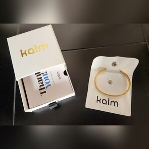 Kalm Gold Cuff Magnetic Bracelet